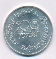 1988. 500Ft Ag "Világ vadvédelmi alap" kapszulában T:BU Adamo EM100