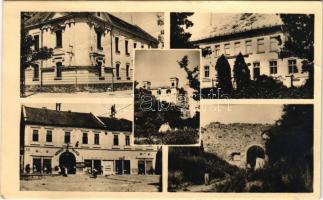 Sárospatak, községi tanács, népbolt, vár. Képzőművészeti Alap Kiadóvállalata (EB)