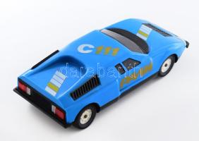 Szovjet Mercedes C111 játékautó, h: 27 cm