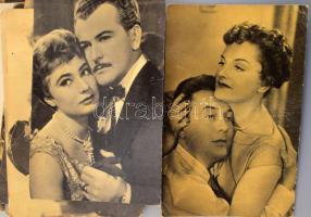 cca 1960-1980 Nagy vegyes magyar színész és zenész tétel, benne fotókkal, képeslapokkal, nyomatokkal