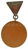 1950. "Komló Építéséért Emlékérem" bronz kitüntető emlékérem (32mm) T:AU