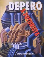 Depero, a futurista. A futurizmus hatása a magyar avantgárd művészetben. A Museo di Arte Moderna e Contemporanea di Trento e Rovereto és a Magyar Nemzeti Galéria Kiállítása. Szerk.: Kárai Petra. Bp., 2010., Magyar Nemzeti Galéria, 139 p. Gazdag képanyaggal illusztrált. Kiadói papírkötés, jó állapotban.   A gazdag képanyaggal illusztrált album Fortunato Depero (1892?1960) olasz futurista festő, reklámgrafikus és formatervező életművét mutatja be, valamint mellette olyan magyar művészek munkáit, akik az 1910-es évektől a futurizmus tanulságait és jellemzőit érvényesítették művészetükben, mint Bortnyik Sándor, Tihanyi Lajos, Uitz Béla, Schadl János, Kádár Béla és Scheiber Hugó.