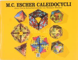 M. C. Escher Caleidocycli door Doris Schattenschneider en Wallace Walker. 13 db 3D forma. Kiadói papírkötés, jó állapotban.