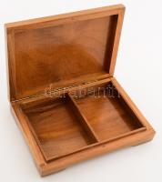 Fa kártyadoboz, 12x17 cm