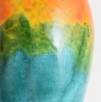 Polyák János (1967-): Váza. Hibátlan, m: 18 cm