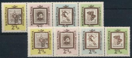 1962 Bélyegnap csík az ismert lemezhibával + támpéldány (6.000)