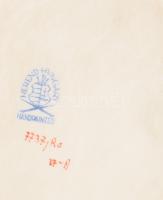 Herendi Rothschild mintás tálka, jelzett, hibátlan, 13x8,5 cm