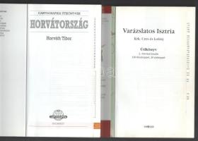 2 db Horvátország útikönyv: Horváth Tibor: Horvátország. Cartographia Útikönyvek. Bp., 2002, Cartogr...
