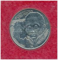 1983. 100Ft alpakka "Simon Bolivár" eredeti műbőr tokban, tanúsítvánnyal T:BU Adamo EM73