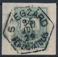 "SZEGZÁRD / PÉNZROVATOLÁS"