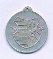 DN "1956" egyoldalas, Kossuth-címeres Al medál (20mm) T:XF