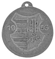 zzz DN "1956" egyoldalas, Kossuth-címeres Al medál (20mm) T:XF