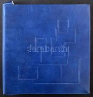 Képeslap album benne 17 régi és 16 modern lap sok érdekességgel