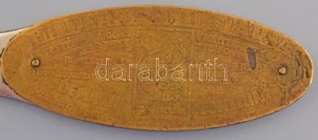 "Haderer Emil és Társa Festék-, Lakk és Vegytermékek Gyára, IX. Mester utca 9.,"Brilliáns&...