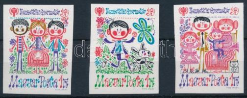 1979 Nemzetközi gyermekév I. vágott sor (4.500)