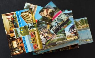 BALATON - 200 db MODERN magyarországi város képeslap / 200 modern Hungarian town postcards