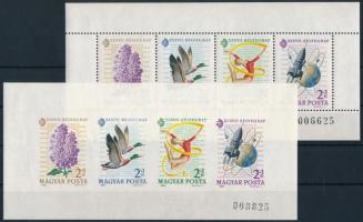 1964 Bélyegnap Monográfia blokkpár, az utolsó két számjegy megegyezik (16.000)