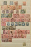 Magyar készlet a krajcárosoktól kb a 60-as évekig 15 lapos A/4 berakóban