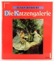 Susan Herbert: Die Katzengalerie. Düsseldorf - Wien - New York,1990,Econ Verlag. Német nyelven. Gazdag képanyaggal illusztrált. Kiadói egészvászon-kötés, kiadói papír védőborítóban.