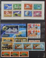 Kis magyar összeállítás blokkokkal, kisívekkel 8 lapos A/4 berakóban + hozzá készlet maradvány 16 la...