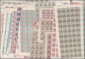 Portó, Turul, Arató, Tanácsköztársaság, Hadisegély stb ívdarabok, összefüggések