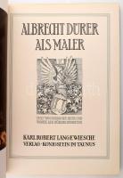 Dürer al Maler. Die Blauen Bücher. Königstein im Taunus,én,Karl Robert Langewiesche. Német nyelven. ...