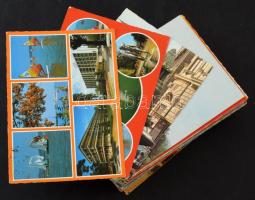 115 db MODERN magyarországi város képeslap / 115 modern Hungarian town postcards