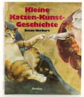 Susan Herbert: Kleine Katzen-Kunst Geschichte. Mit einunddreißig farbigen Zeichnungen von - -. Zürich, 1994, Arche. Német nyelven. Gazdag képanyaggal illusztrált. Kiadói egészvászon-kötés, kiadói papír védőborítóban.