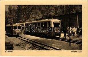 Budapest XII. Úttörővasút állomása, vasútállomás. Képzőművészeti Alap (EK)