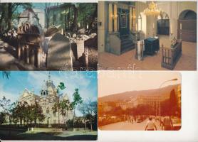 20 db MODERN Judaika képeslap, közte 1 boríték / 20 modern Judaica postcards, with 1 envelope