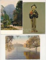 45 db MODERN kelet-ázsiai képeslap: Japán, Korea, Kína, Nepál stb. / 45 modern Eastern Asian postcar...