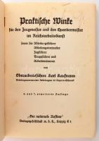 Karl Kaufmann: Praktische Winke für den Zeugmeister und den Quartiermeister sowie für Abteilungsführ...