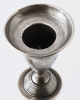 Empire gyertyatartó pár Antik ezüst (Ag) 1818 Bécs Fk mesterjeggyel jelzett össz 778 g 28 cm