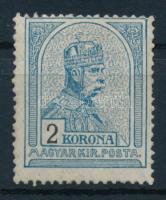 1913 Turul 2K bélyeg fekvő vízjellel (76.000)