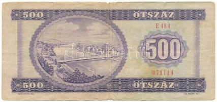 1975. 500Ft "E 484 071114" T:F,VG
Adamo F41