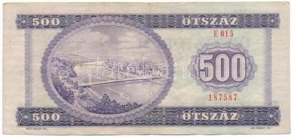 1975. 500Ft "E 015 187587" T:F
Adamo F41