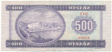 1980. 500Ft "E 442 036029" T:F
Adamo F42