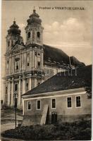1937 Nagylévárd, Velké Leváre; templom / church (ázott / wet damage)