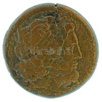 Ptolemaida Egyiptom Kr.e. 222-205 / IV. Ptolemaiosz Philópator / AE28 bronz (14,36g) T:VF Ptolemaic Egypt 222-205 BC / Ptolemaios Philopator IV / AE28 bronze "PTOLEMAIOU BASILEWS" (14,36g) C:VF