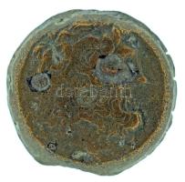 Ptolemaida Egyiptom Kr.e. 3. század k. AE20 bronz (8,58g) T:VF,F Ptolemaic Egypt around 3rd Century BC AE20 bronze "PTOLEMAIOU BASILEWS" (8,58g) C:VF,F