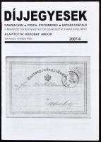 2007-2015 13 db Díjjegyesek közlöny és Postatörténeti szemle