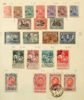 Belgium tartalmas gyűjtemény, több mint 5.200 bélyeg előnyomott albumban, főleg bélyegzett anyag ren...