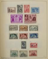 Belgium tartalmas gyűjtemény, több mint 5.200 bélyeg előnyomott albumban, főleg bélyegzett anyag ren...