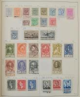 Belgium tartalmas gyűjtemény, több mint 5.200 bélyeg előnyomott albumban, főleg bélyegzett anyag ren...