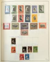 Portugália + Acores és Madeira tartalmas gyűjtemény, több mint 2.260 bélyeg előrajzolt albumban, sok...