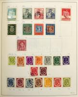 NSZK + Berlin tartalmas gyűjtemény, több mint 4.400 bélyeg előrajzolt albumban, sok bélyegzett anyag...