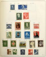 NSZK + Berlin tartalmas gyűjtemény, több mint 4.400 bélyeg előrajzolt albumban, sok bélyegzett anyag...