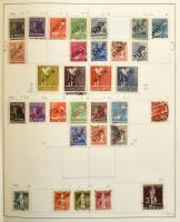 NSZK + Berlin tartalmas gyűjtemény, több mint 4.400 bélyeg előrajzolt albumban, sok bélyegzett anyag...