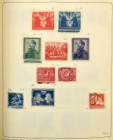 Szovjetzóna és NDK tartalmas gyűjtemény, több mint 5,200 bélyeg előrajzolt albumban, sok bélyegzett ...