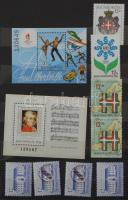 Főleg modern gyűjtemények, gyűjteményrészek, jó minőségű anyag 9 db A/4 + 2 db 25 x 25 cm + 6 db közepes berakóban, hullámkarton ládában